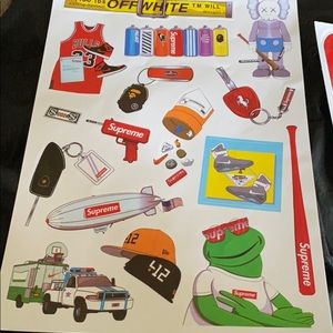 Supreme stickers